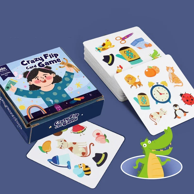 Children Memory Matching Crazy Flip Cards Toys