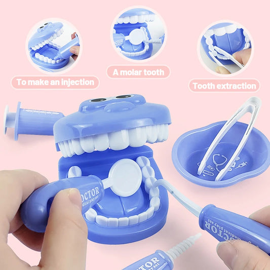 Montessori Children Early Learning Doctors Dentist Role 