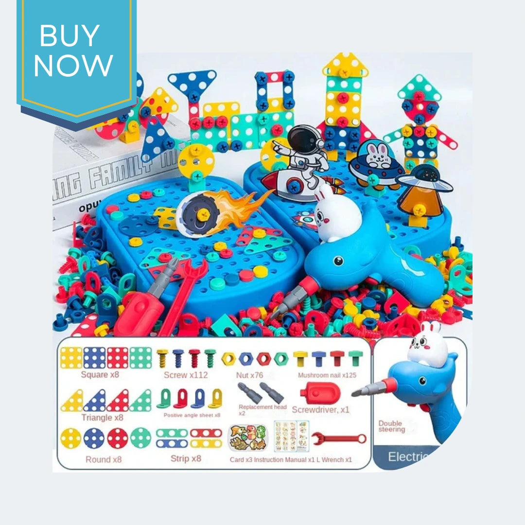 Electric Drill Set for Toddlers