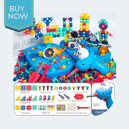 Electric Drill Set for Toddlers