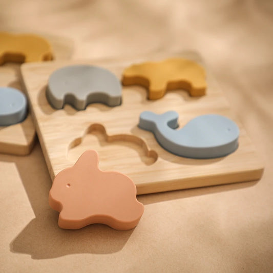 Cartoon Animal Jigsaw Puzzle Toys for Children 