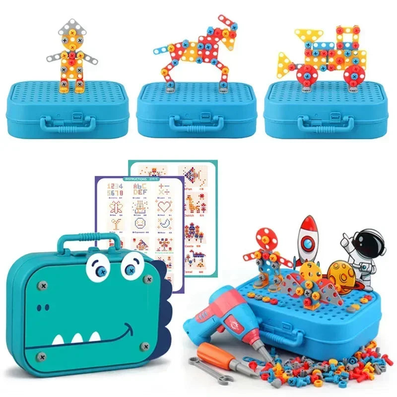 Kids Electric Drill Set Toy