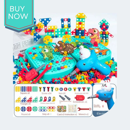 Toddlers Electric Drill Set Toy
