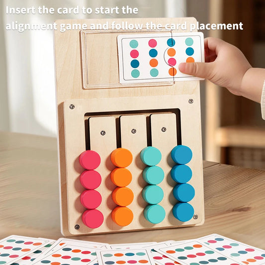 Montessori Children Puzzle Early Education Wooden Toy