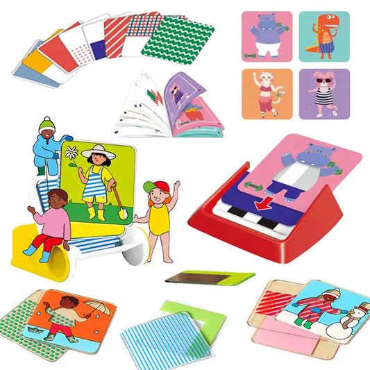 Montessori Logical Thinking Board Game for Children